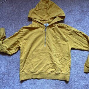 Sunflower yellow American Giant hoody Size M